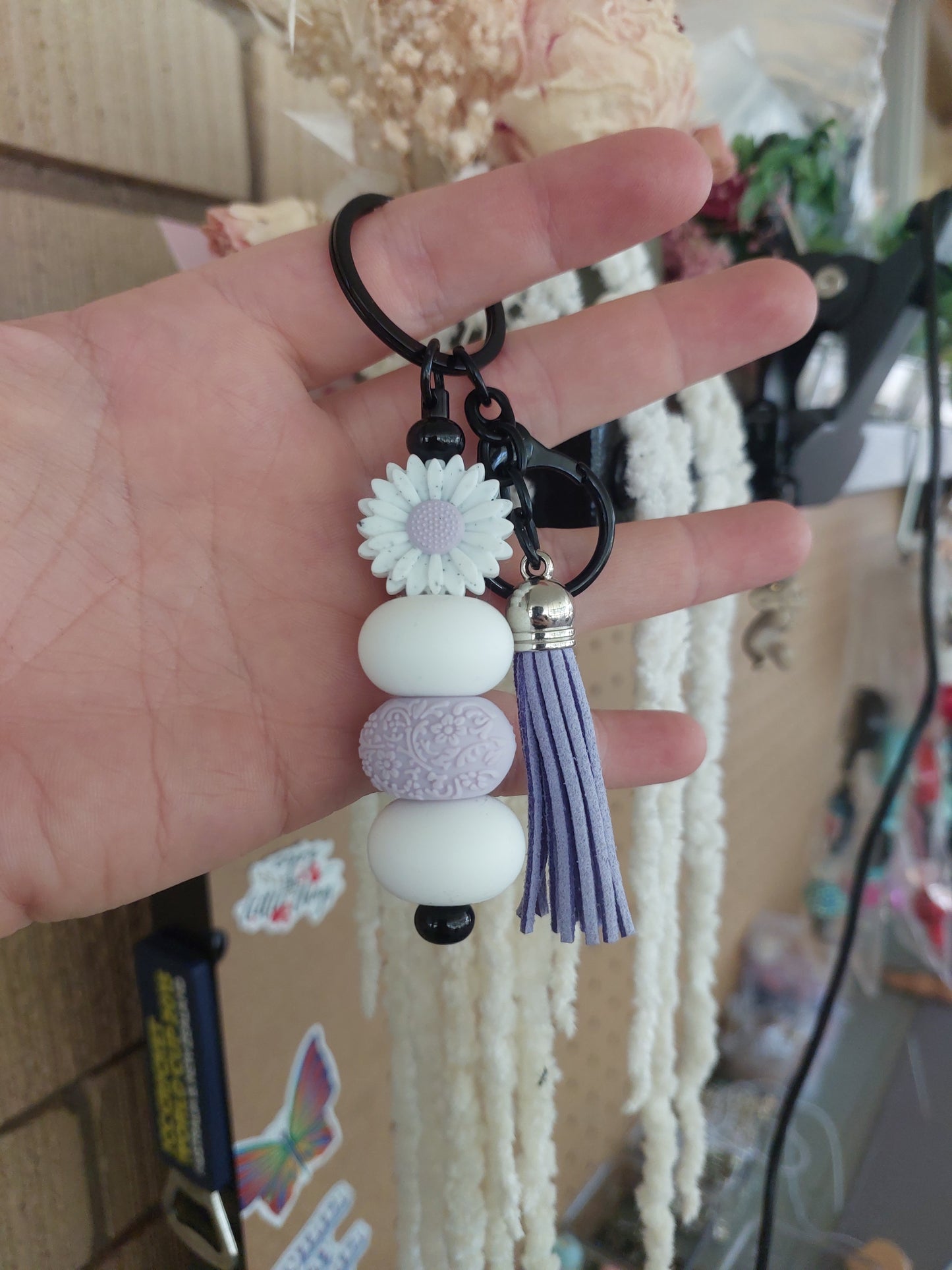 Keychain with Elegance - Purple