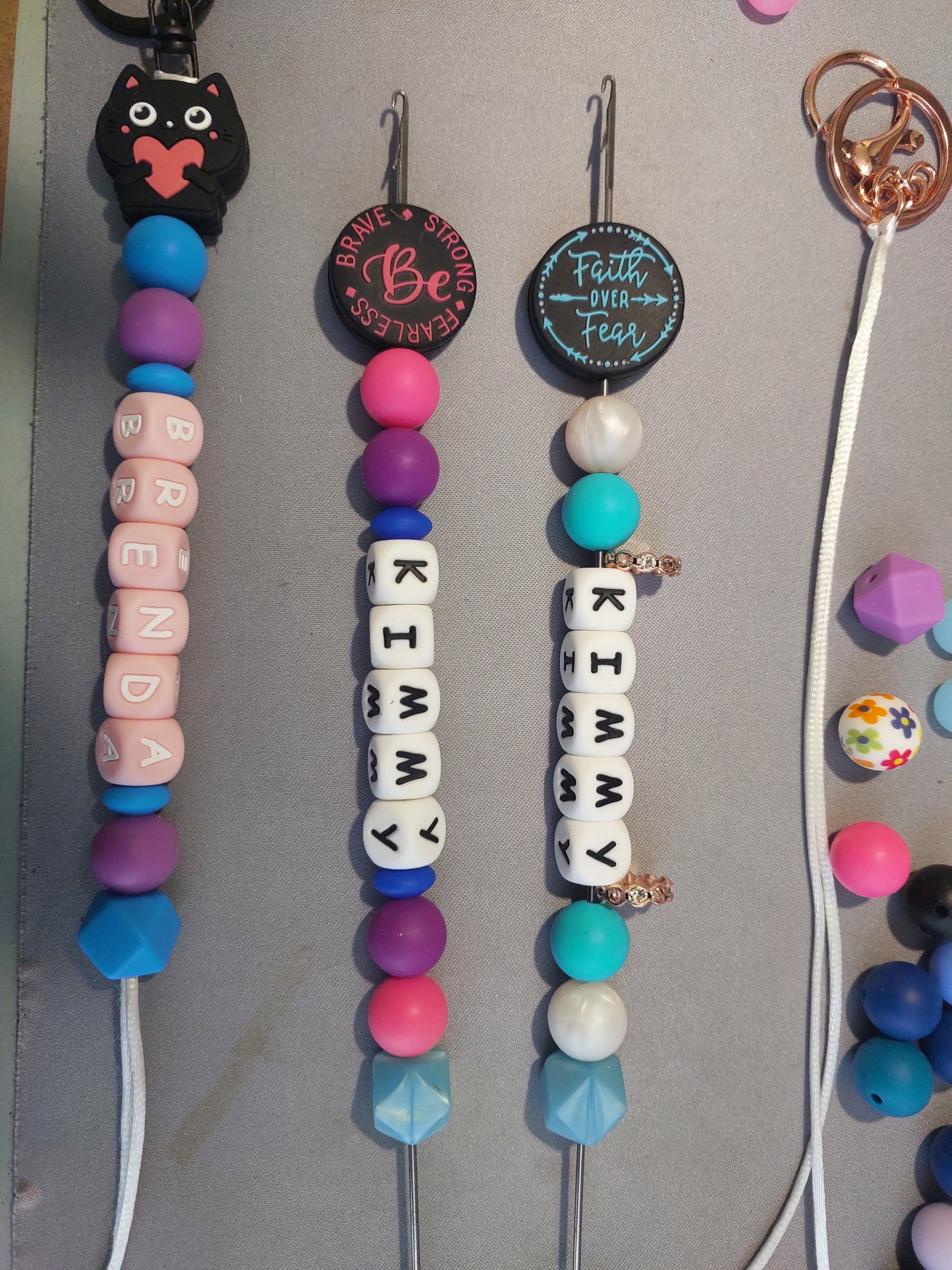 personalized keychain large