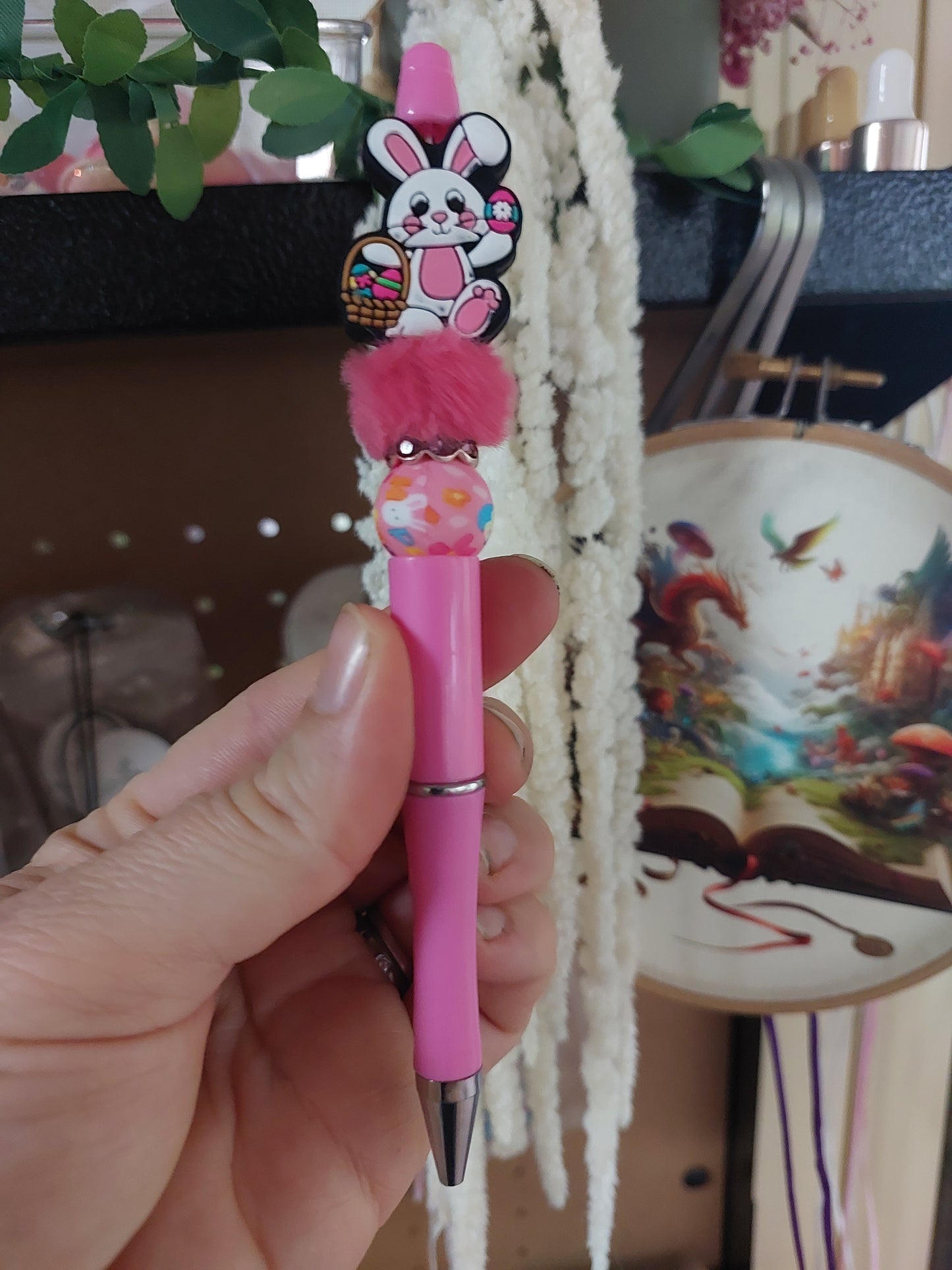Pink Bunny Pen