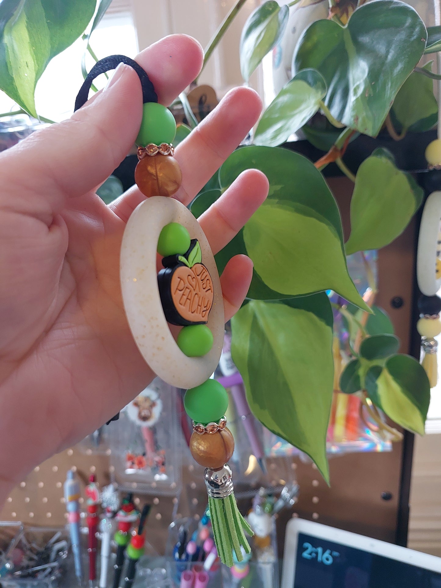 Just Peachy 🍑 Pendant