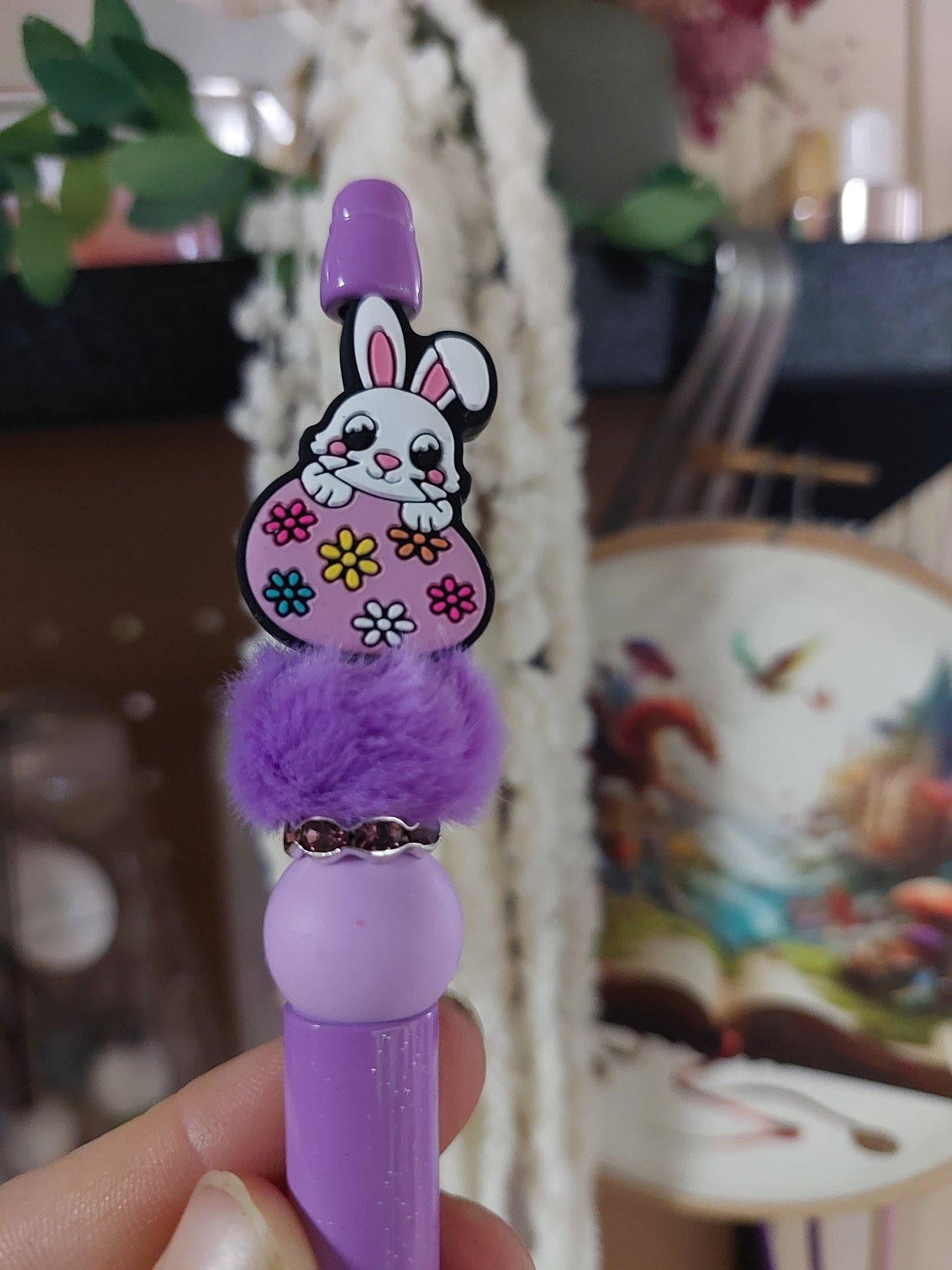 Purple Bunny Pen