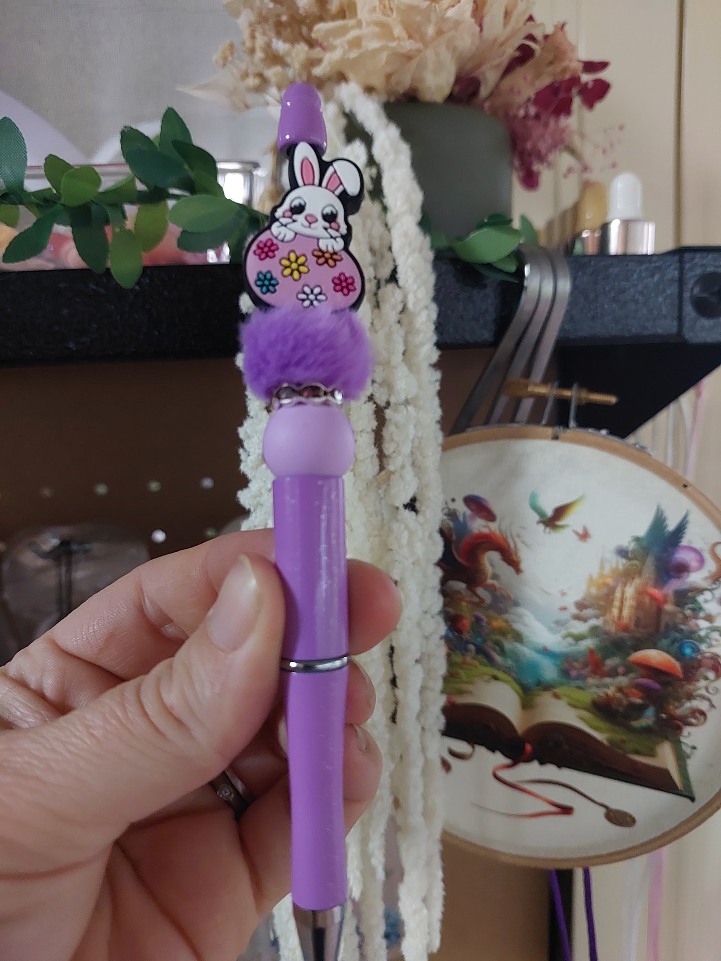 Purple Bunny Pen
