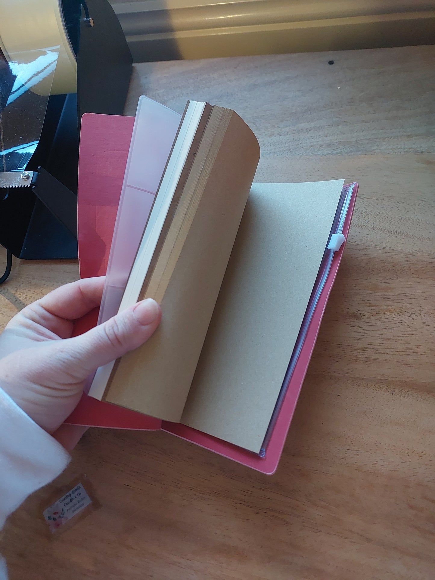 To my daughter notebook - brown