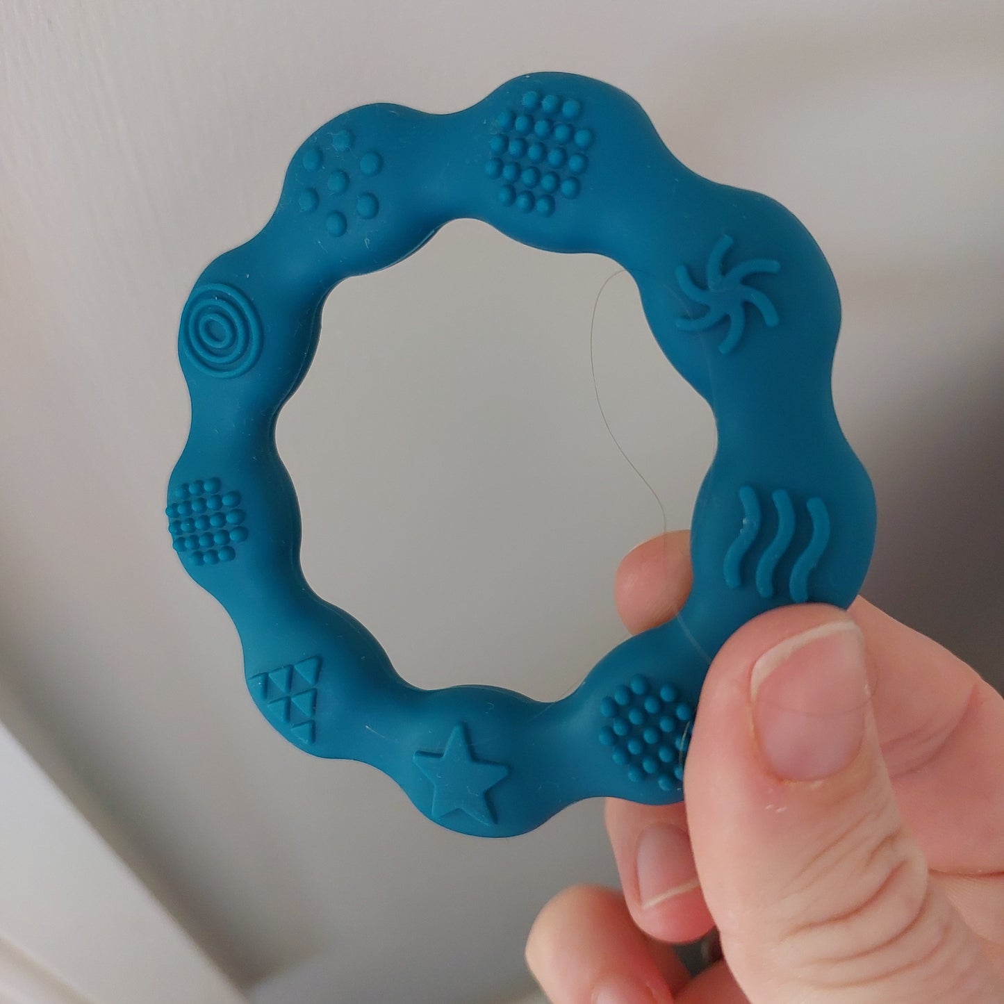 Silicone teether