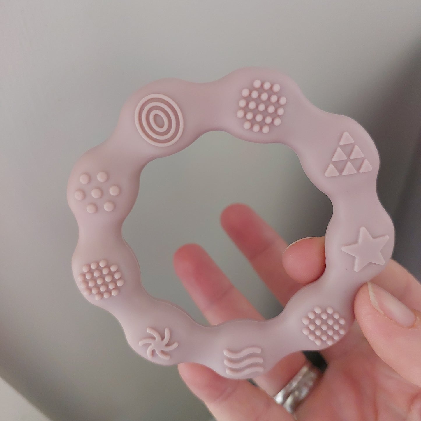 Silicone teether