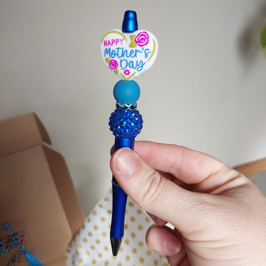 Mothers day pen - blue