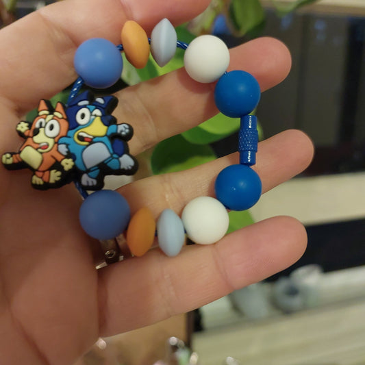 Bluey cup charm