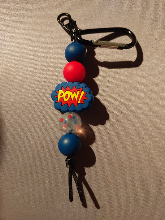 Pow! Keychain