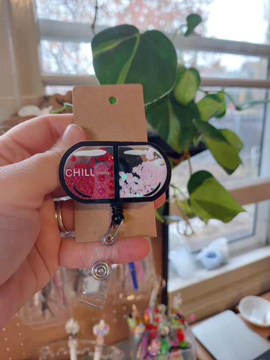 Chill Pill Badge reel