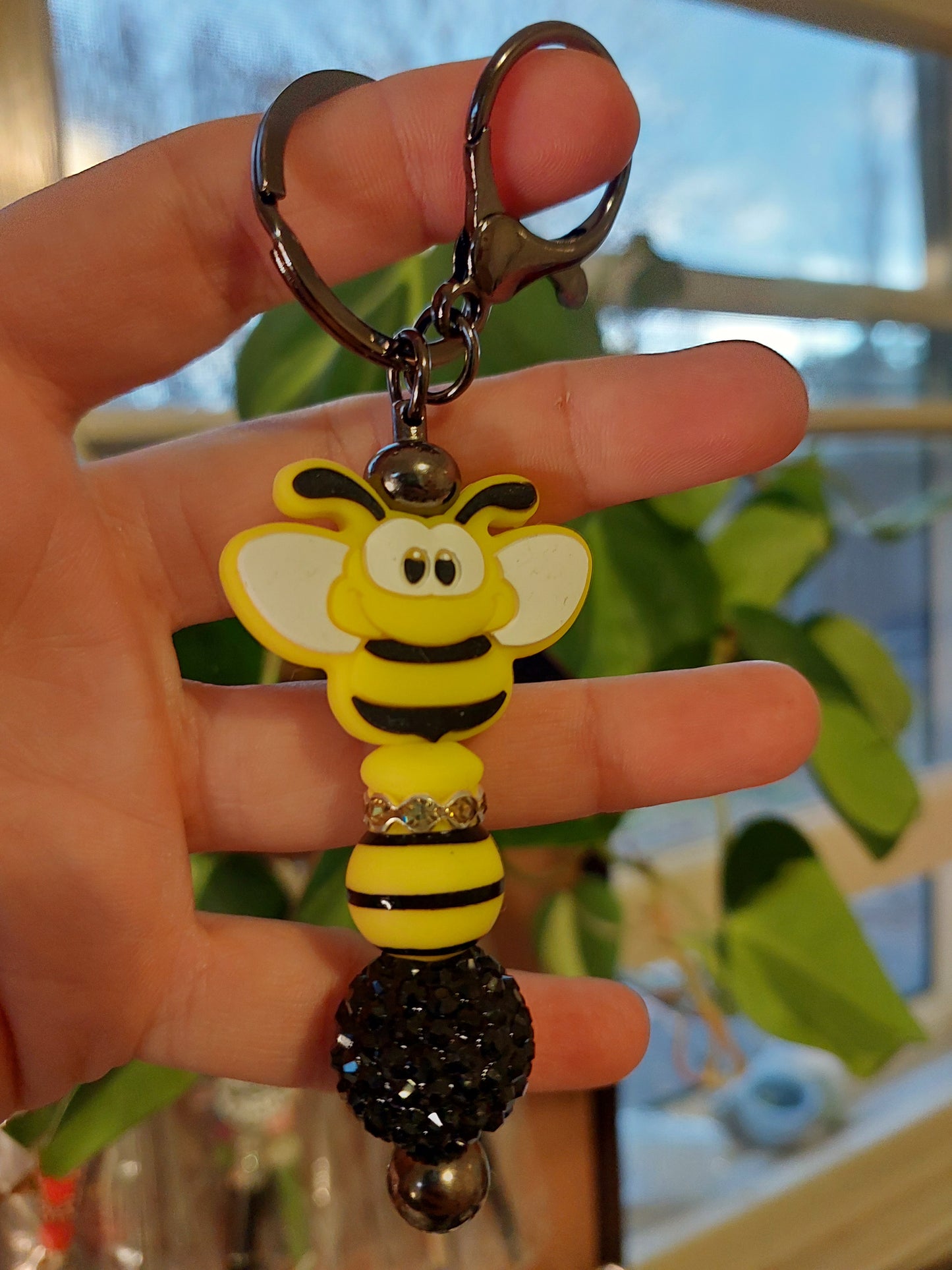 Bee keychain