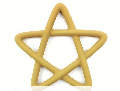 Mustard star silicone