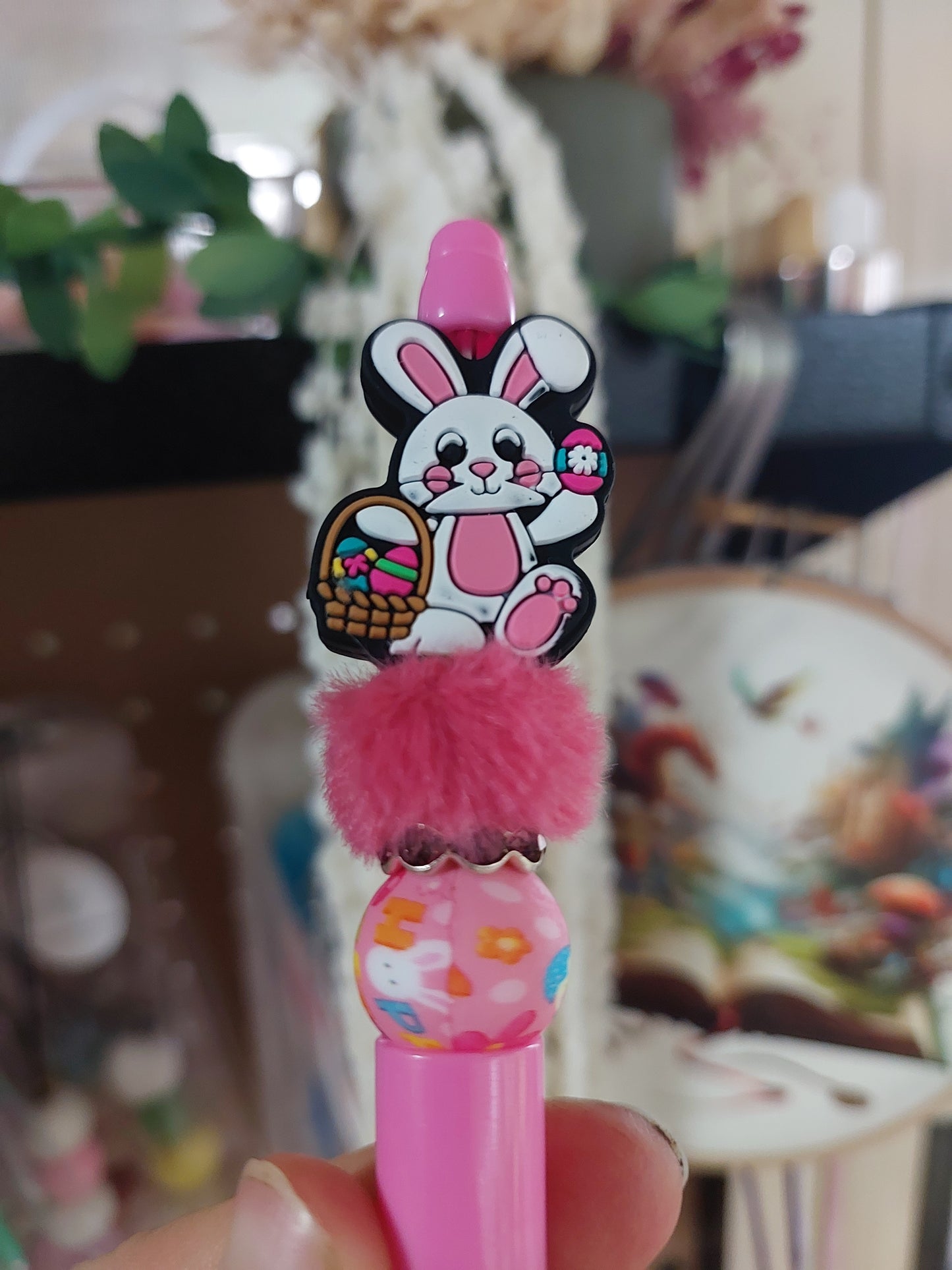 Pink Bunny Pen