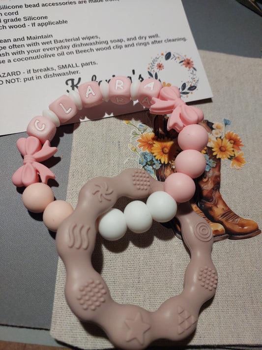 Personalised Teether - silicone